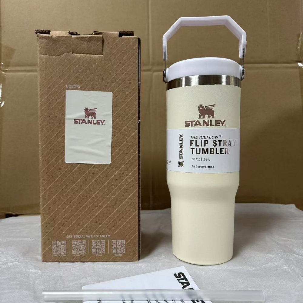 amazon new 30oz car thermos cup 304 stainless steel water cup stanley same style fashion ice cup