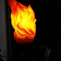 Torch industrial style wall lamp stylish creative hot pot restaurant cafe artificial flickering retro flame torch wall lamp