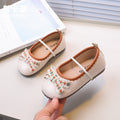 Girls' bow-tie princess shoes - new autumn  collection: kids' flats with soft soles, fashionable elasticated ankle boots