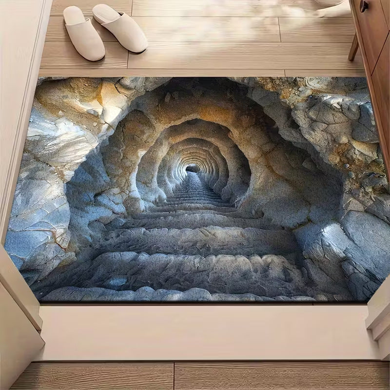 hot-selling stereo visual trap floor mat for home entrance door mat bathroom absorbent foot mat