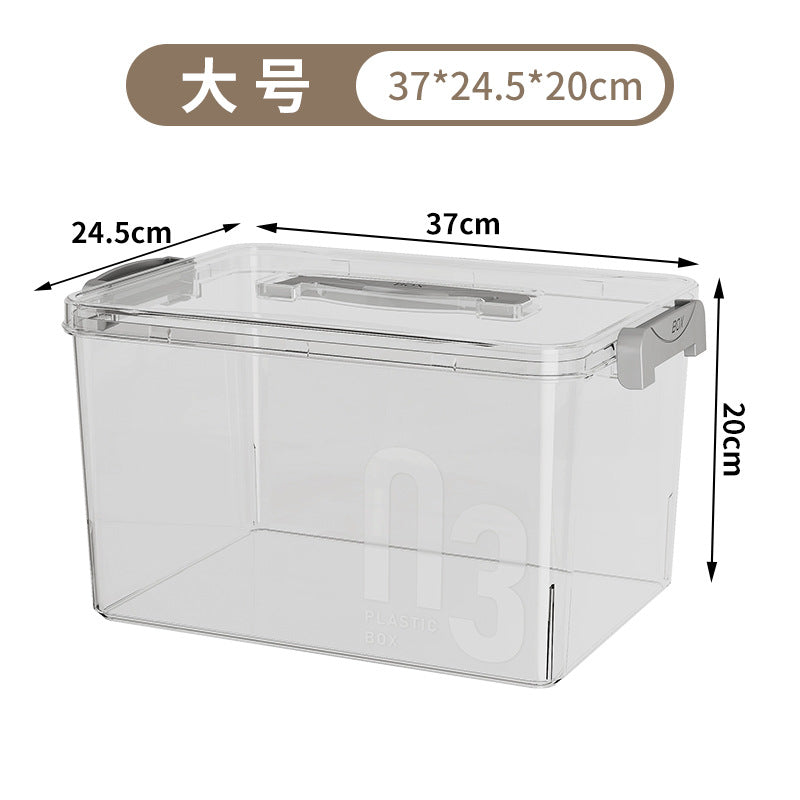 Household storage box Large cosmetics sundries storage box Thickened plastic bed bottom storage box Factory wholesale