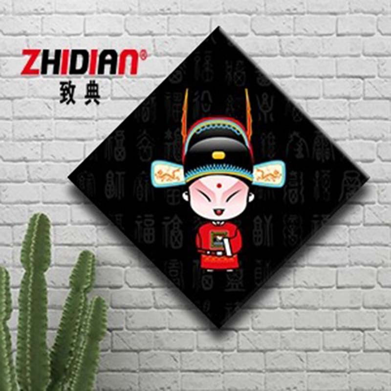 Hotel wall decoration paintings Peking Opera character murals Restaurant noodle shop wall creative catering Hot pot shop box hanging paintings