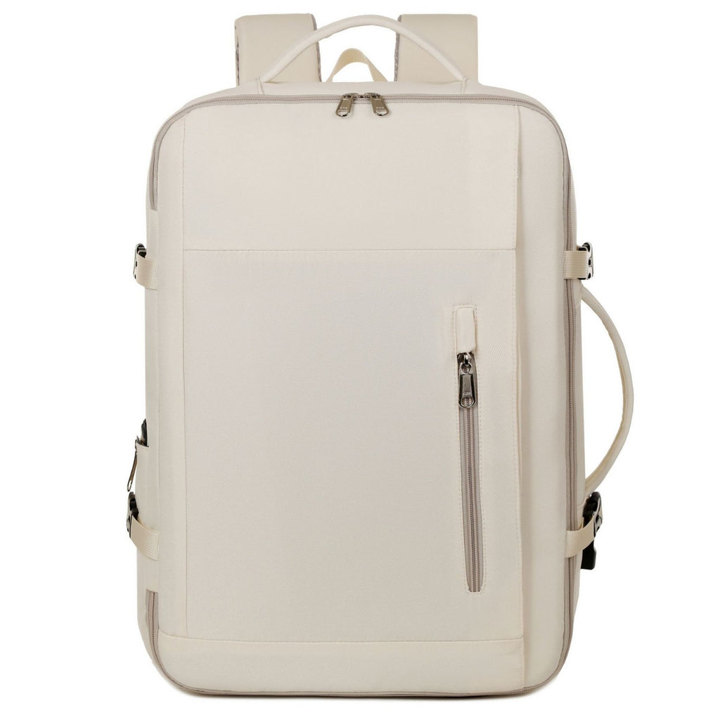 New travel backpack USB interface expandable large capacity multi-wet and dry separation function shoe compartment luggage backpack