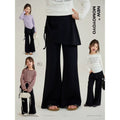 [korean style girls] spring and summer thin new leather curtain style slimming micro-flared skirt pants 2616
