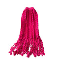 French cutout polka dot tassel midi skirt - women's spring korean style high waist slimming a-line work skirt