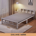 Single bedfor homefoldable bed rental room small bed dormitory lunch break bed bedroom simple bed adult 1.5m double bed