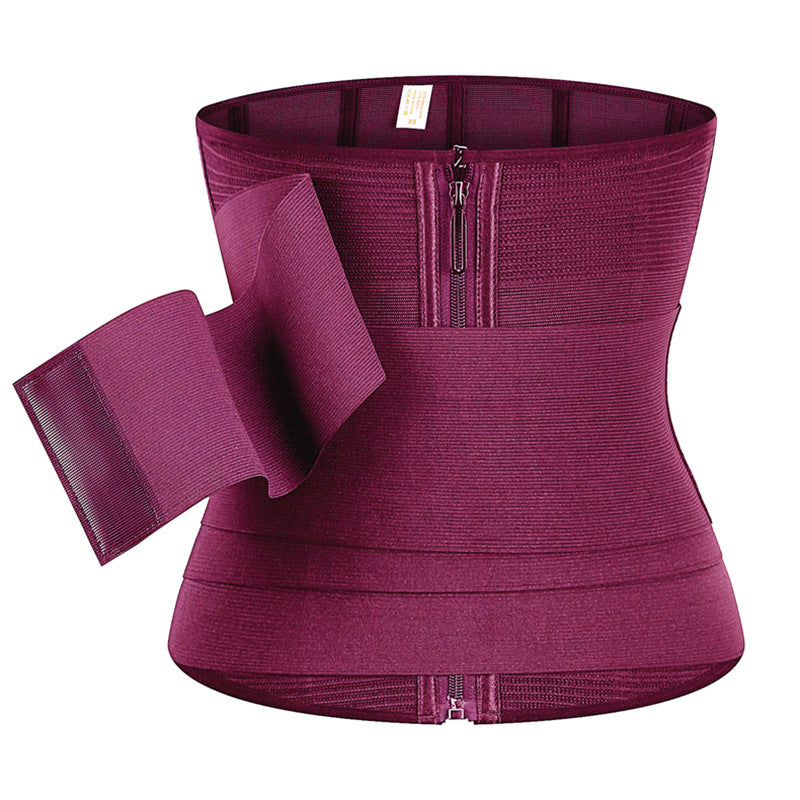 Thin detachable strap tight waist and abdominal belt women's corset belt abdominal belt sports fitness waist clip