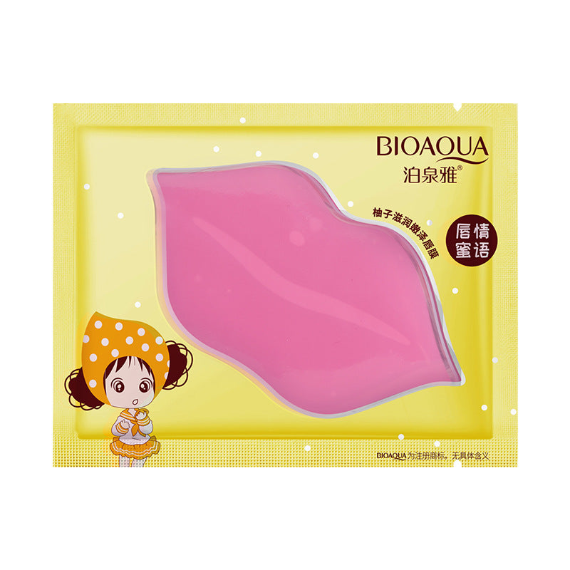 Boquan Ya Yuzu Soft and Tender Lip Mask Hydrating Moisturizing Moisturizing Improving Dry Color Lip Care