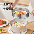 Medical stone milk pot suit non-stick pot soup pot for home baby food supplement pot neutral frying pan die-cast pot snow flat pot