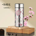 Pure titanium thermos cup for girls, high-looking portable flap pocket pants cup, mini water cup, for home tea cup, small capacity travel cup