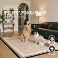 Carpet living room french medieval style no-wash and wipeable classy quiet luxury bedroom carpet floor mat large area full coverage for home