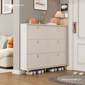 Tipping shoe cabinet solid wood for home door new arrival large capacity entrance cabinet small narrow shoe rack