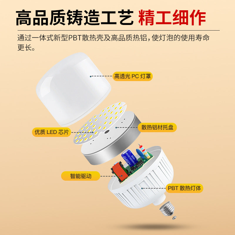 Warm led light bulb e27 screw energy saving light bulb laying hen light chicken house lighting special waterproof yellow light for farms