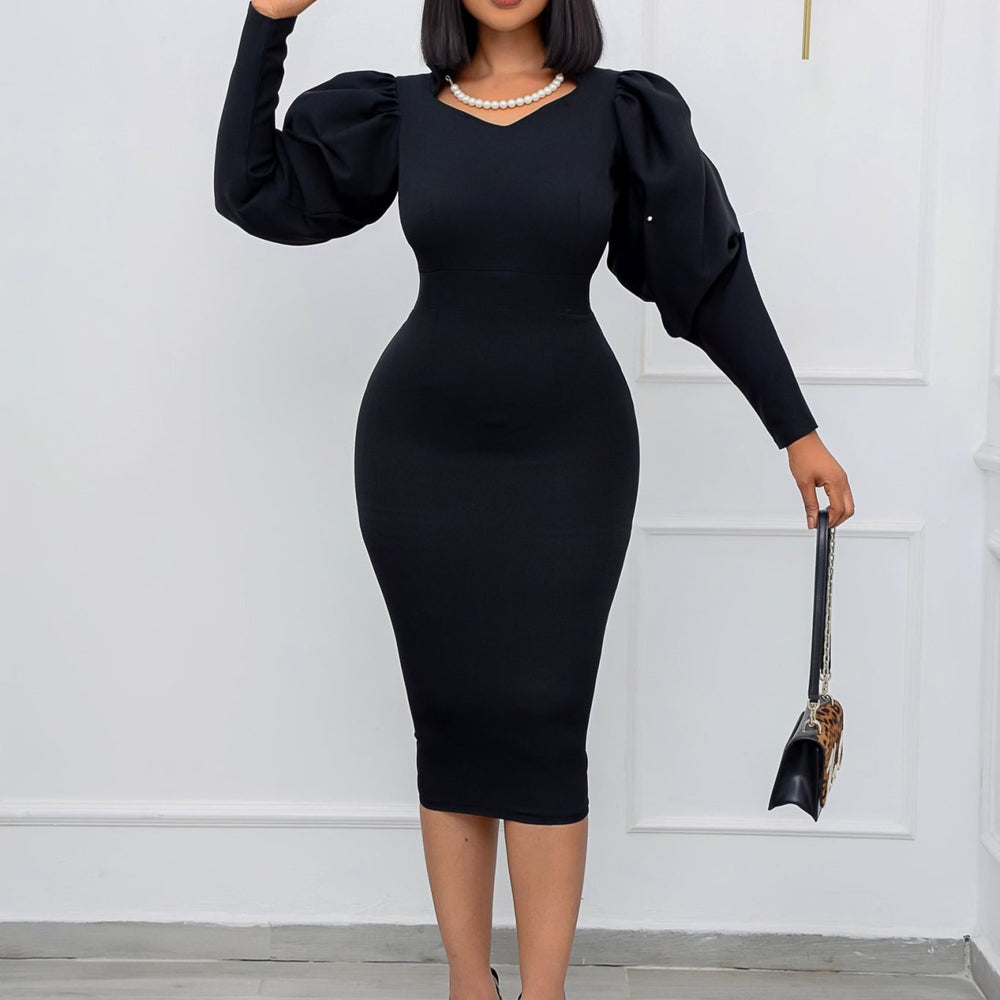 D253   new solid color beaded bodycon pearl halter african plus size european and american dress