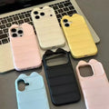 Ins dopamine color stereo cat ears silicone mobile phone case suitable for iphone16 apple 17 side cat claw case