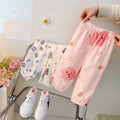 summer new children's mosquito-proof pants, lightweight korean style cartoon design, unisex lantern pants, korean style loose fit versatile trousers