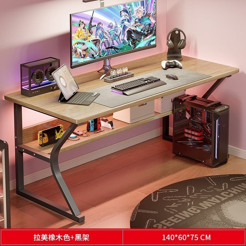 Computer desk desktop home electronic competition table chair bedroom simple table workbench desk student study table office desk