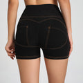 Influencer-approved, new high-waisted peach lift workout shorts for women. these figure-hugging, slimming, and stretchy yoga shorts are perfect for your next workout