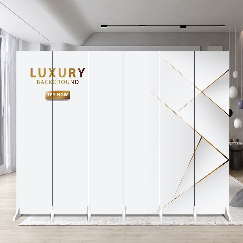 Minimalist screen partition for living room, beauty salon, office, room, home, entryway – folding and mobile