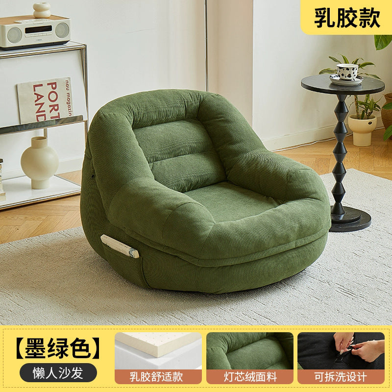 Factory direct hair can lie down and sleep lazy small sofa tatami human dog house balcony lounge chair casual decompression bean bag