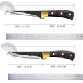 Hand-forged boning knife, special butchering razor, sharp boning knife, german imitation copper shell, special sharp knife for killing pigs
