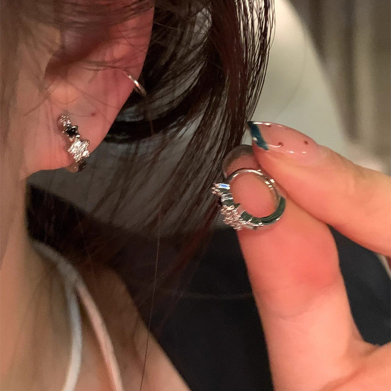 Ins pearl earrings for women niche styleaccessible luxuryeasiest for match earrings pendant classyretroelegant earrings 925 silver needle wholesale