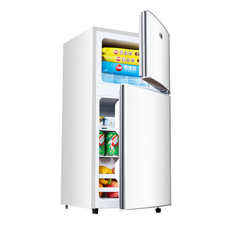 Factory direct mini refrigerator - small, dual-door, freezer & fridge combo - perfect for home, dorm, or rental properties. wholesale available, starting with just one unit