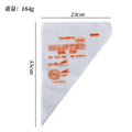 Disposable piping bag cream piping set cookie food supplement piping bag cake cream bag baking cross-border hot sale