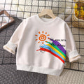 Children's hoodies:  autumn collection - thickened long-sleeve t-shirts for boys and girls, infant and toddler pullover tops
