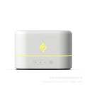 2025 new artificial flame diffuser - colorful gradient creative ultrasonic aroma diffuser humidifier for home use