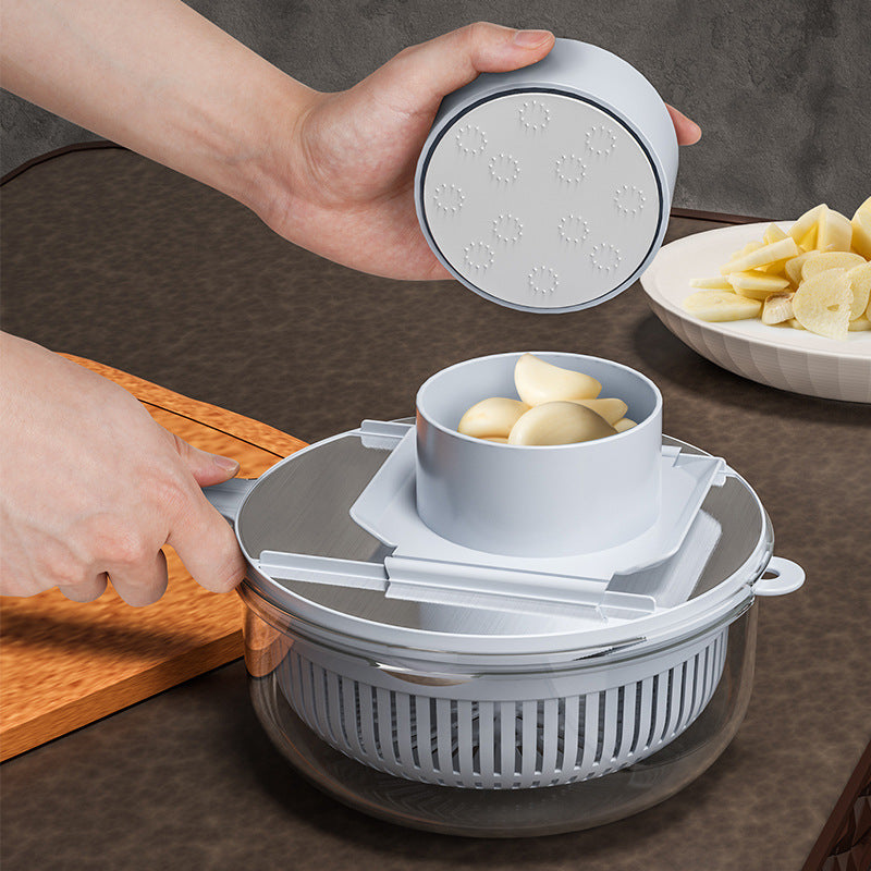 Multifunctional kitchen gadgets: potato shredder, vegetable slicer, and grater set - perfect for home use! shreds, grates, and slices carrots, cucumbers, and more