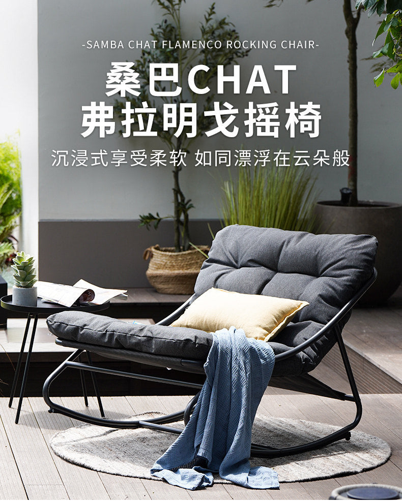 Rocking chair recliner adult lazy sofa for homenew arrival leisure chair living room balcony casual chair adults can sleep