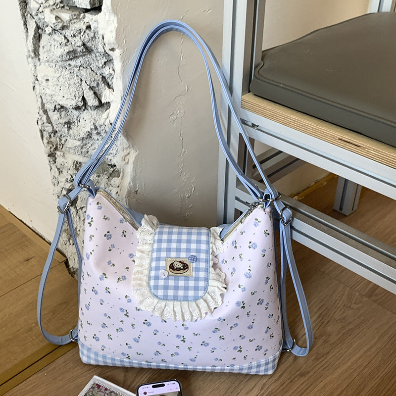 Cross-border fashion summer new versatile bag women's backpack student shoulder bag messenger bag shoulder bag commuter