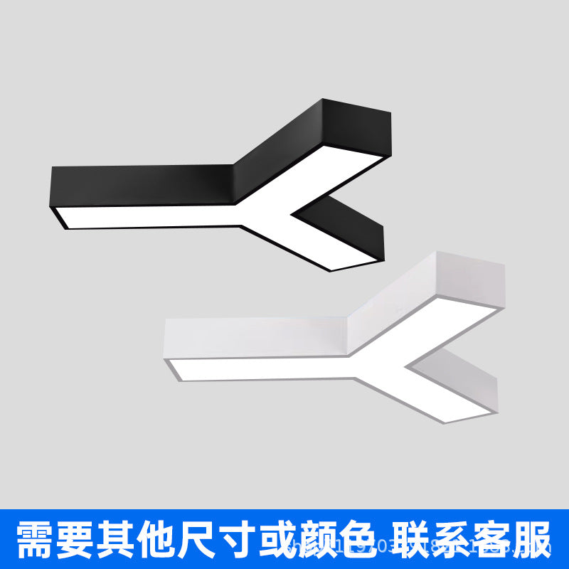 Y-shaped chandelier creative special-shaped office gym e-sports room supermarket playground video game city commercial modeling light