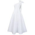 D3322 european and american women's clothing cross-border  new one-shoulder big bow sexy long gown african dress