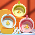 Newborn foldable washbasin - hanging kids basin, collapsible baby washbasin for home use, infant plastic basin