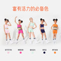 Combat girl comfortable high elastic webbing kids yoga clothes training quick-drying kids tight running fitness clothes