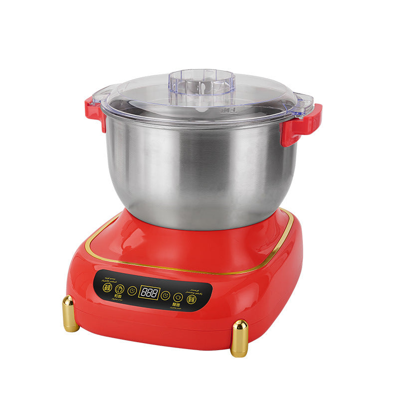 Electric dough mixer for homesmall dough kneading machine large capacity chef machine baking steamed bun machine new arrival automatic dough making machine