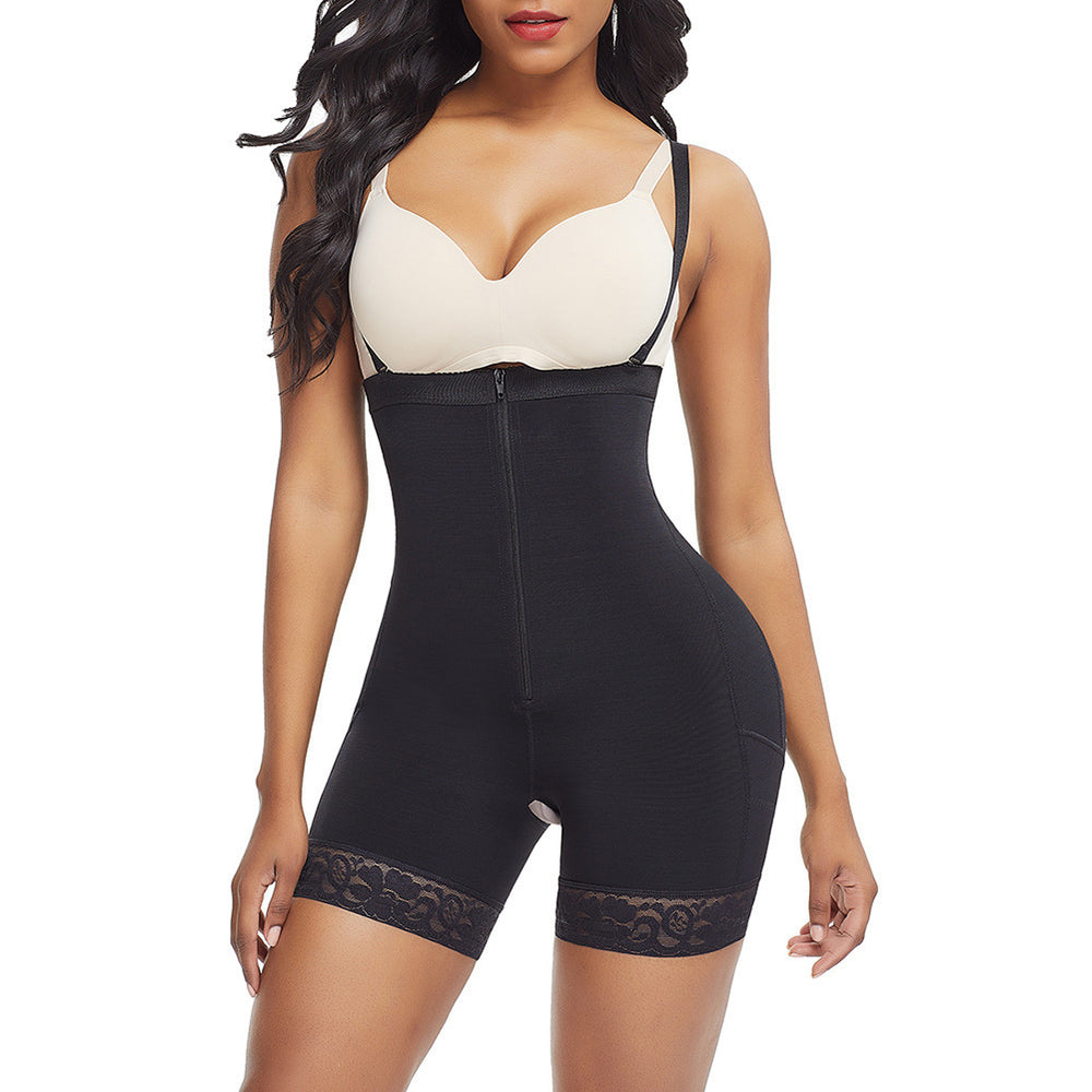 Amazon cross-border one-piece shapewear for women, tight-fitting shaping, tummy control, hip lift, waist-cinching suspender shapewear