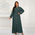 supply long sleeves looseplaid turkish cardigan robe elegant skirt on sale