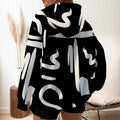 hot-selling plus-size women's zip-up hoodie, new casual long-sleeve hooded sweatshirt jacket, dropshipping available