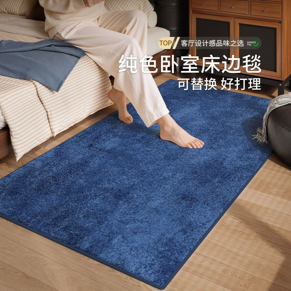 Bedroom carpet, chinese ancient style, easy to care for, waterproof, anti-fouling, bedside blanket, long strip in front of the bed, stain-resistant, non-slip, classy carpet