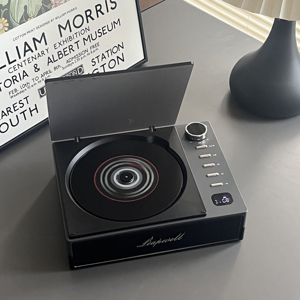 Portable cd player multifunctional all-in-one bluetooth speaker cd album gift player high-fidelity sound stylish goodies