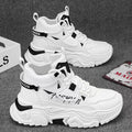 High-top men's shoes 2025new arrivalspring youthbootssportscasualwhite heightening dadeasiest for matchtrendy shoes