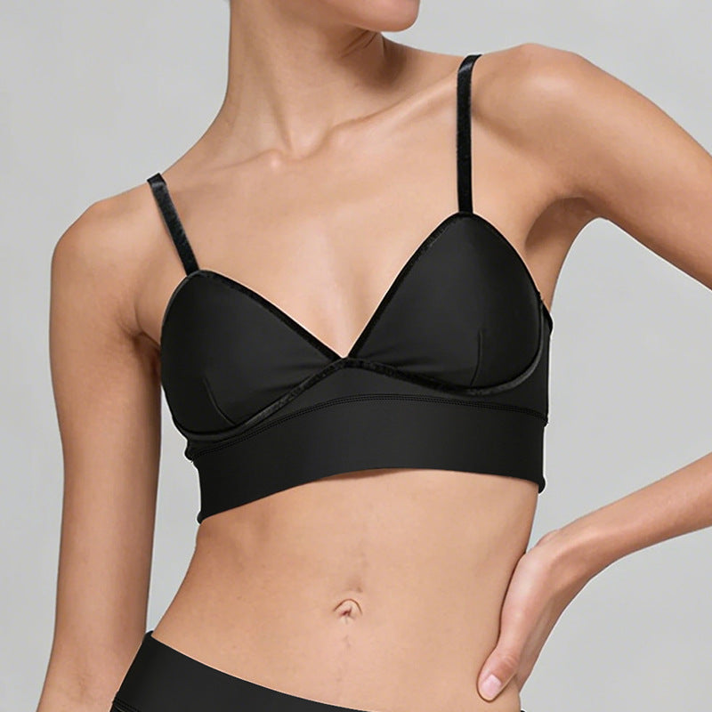 new arrival yoga clothes high waist hip lift tummy control slimming look sling beautiful back running sports intimates bra suit for women