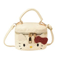Diamond tweed style box bag japanese style cartoon kt cat kids mini cute hand bag satchel shoulder crossbody bag