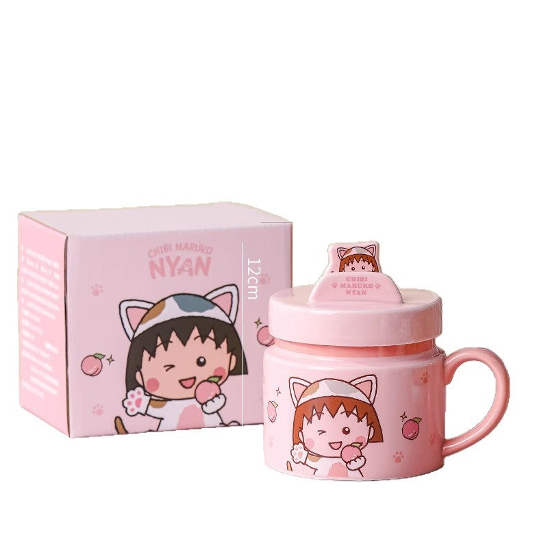 Cherry balls bracket cup high value mug personalized ceramic cup cute couple cup office drinking cup
