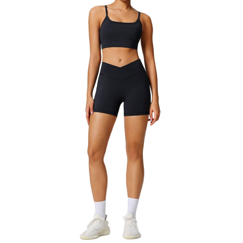 summer new arrival yoga clothes for women classy outdoor fitness clothes suit high elastic quick-drying sportswear two-piece set