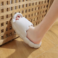 Yunduo home slippers all year roundcasualplaid indoor dormitory bath non-slip soft thick sole outwear sandals women