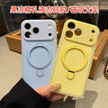 Suitable for apple 17promax mobile phone case fine hole jelly ice cream holder iphone16 cross-border protective cover 15